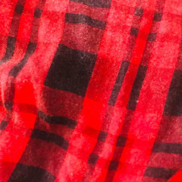 Top shop flannel shirt. - Picture 3 of 4